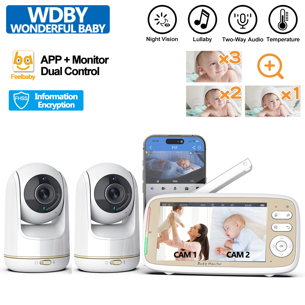 VB803 PRO Baby Monitor with 2p - Baby Products Video ulasan dan harga