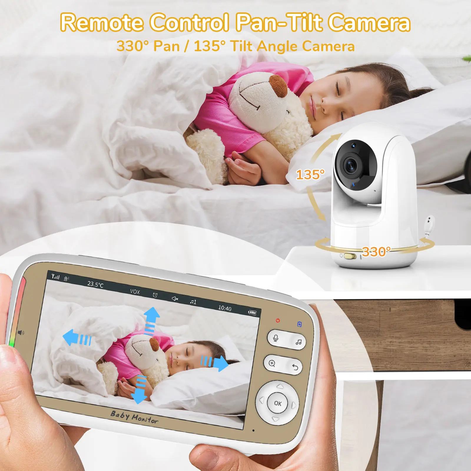 VB803 PRO Baby Monitor with 2p - Baby Products Video ulasan dan harga