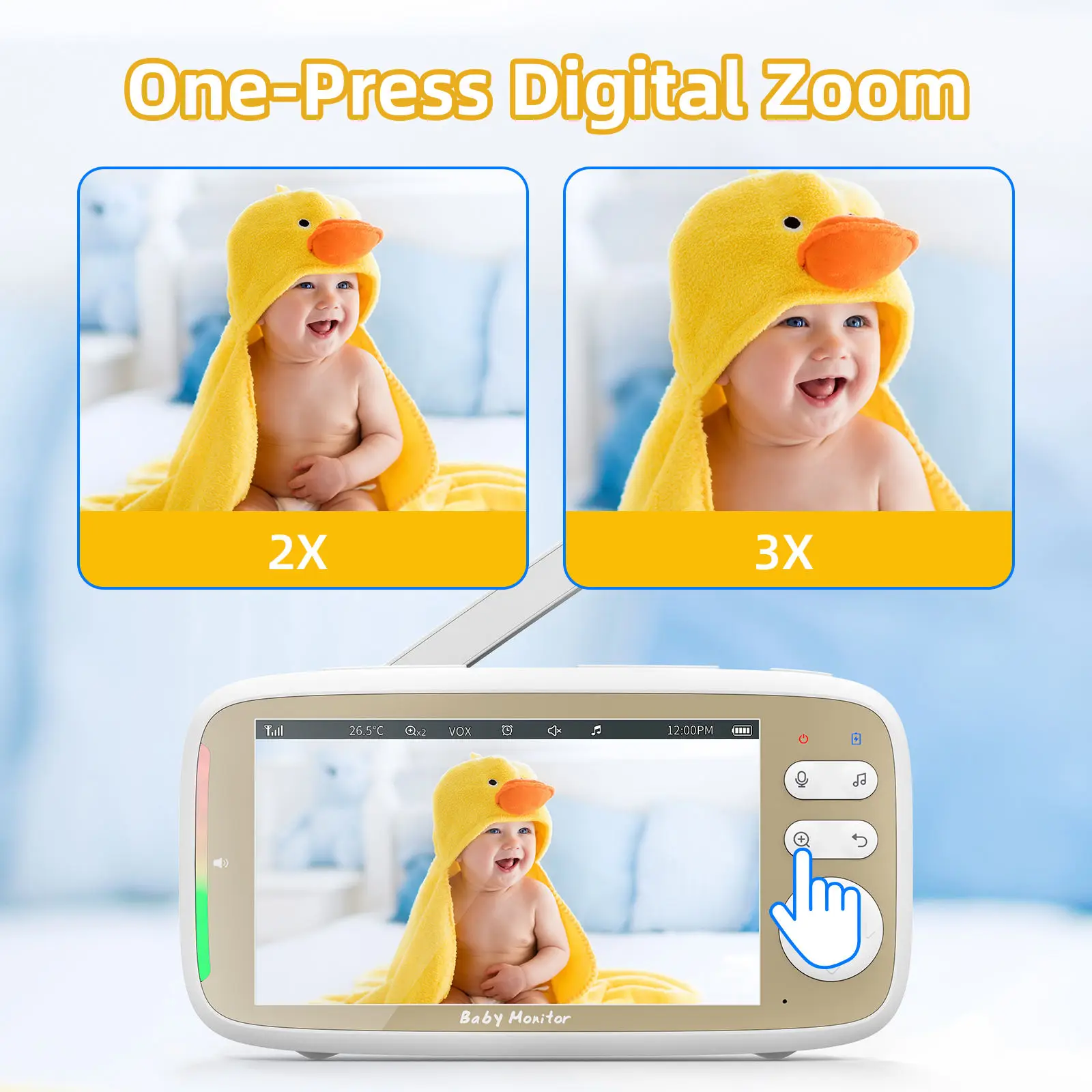 VB803 PRO Baby Monitor with 2p - Baby Products Video ulasan dan harga