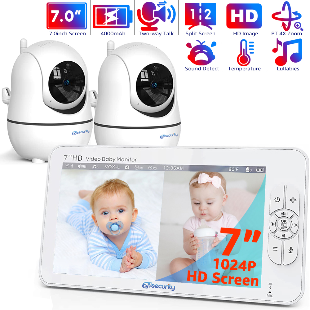 7.0 inch Video Baby Monitor HD - Baby Products Video ulasan dan harga