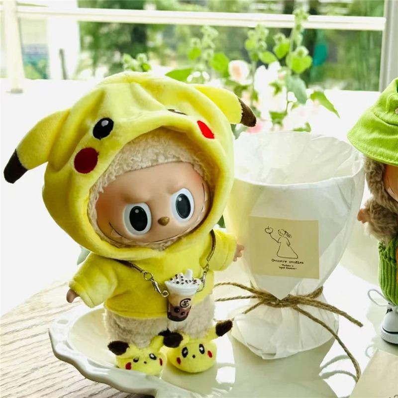 15 17cm For Labubu Doll Cartoo - Baby Products Set ulasan dan harga