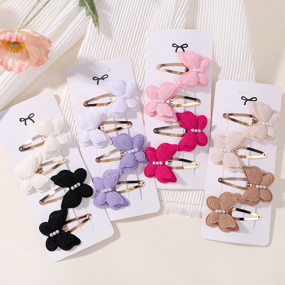 4Pcs/set Butterfly Hair Clip S - Baby Products Set ulasan dan harga