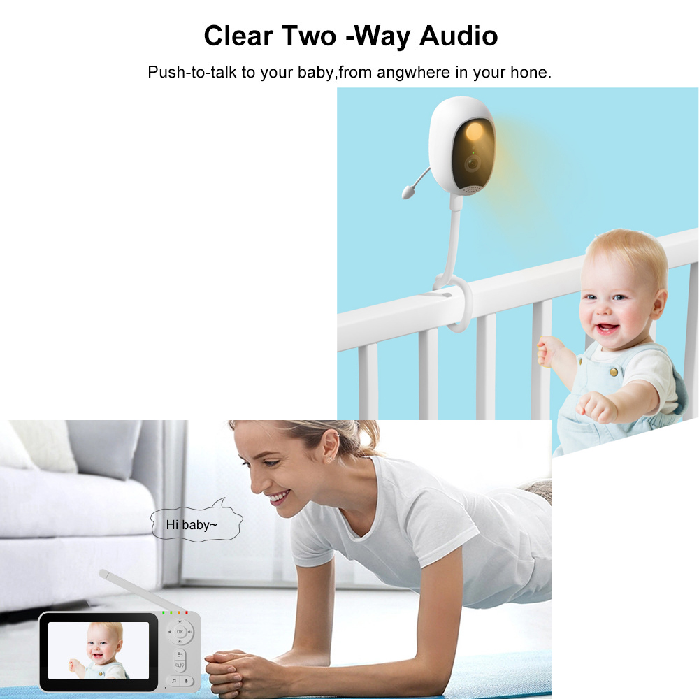 4.3-inch Intelligent Baby Moni - Baby Products Video ulasan dan harga