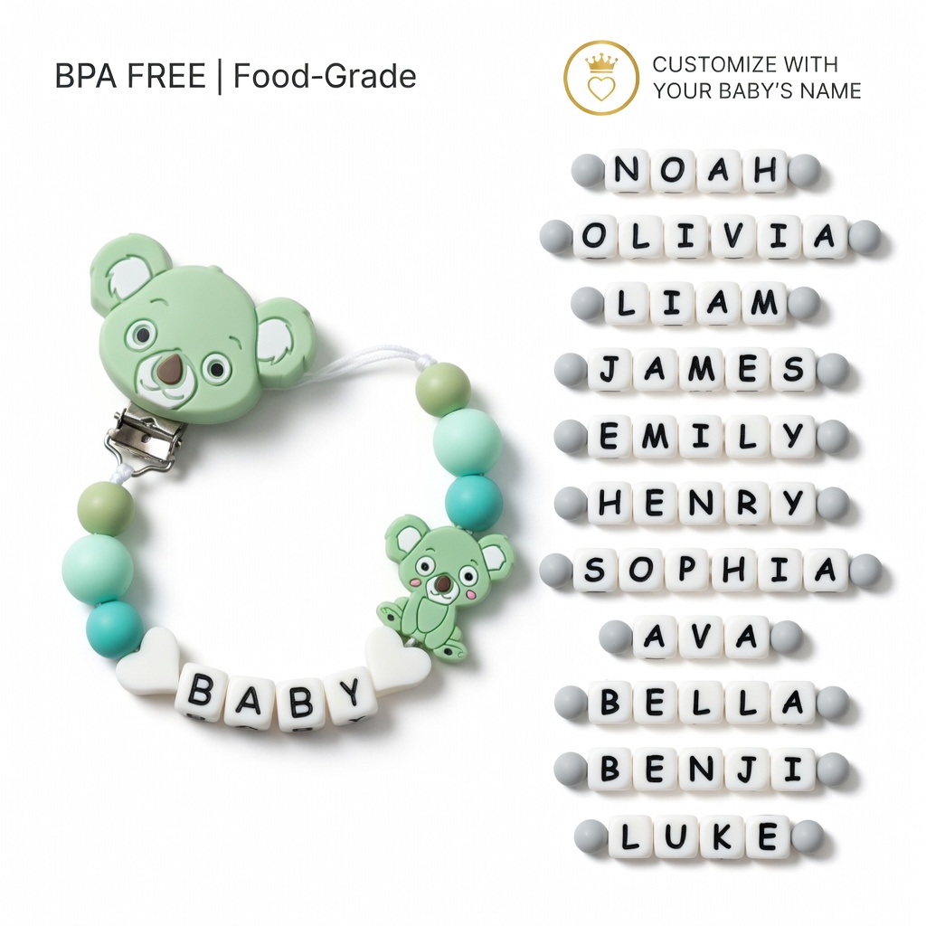 Silicone Baby Pacifier Clip Te - Baby Products Moisturizer ulasan dan harga
