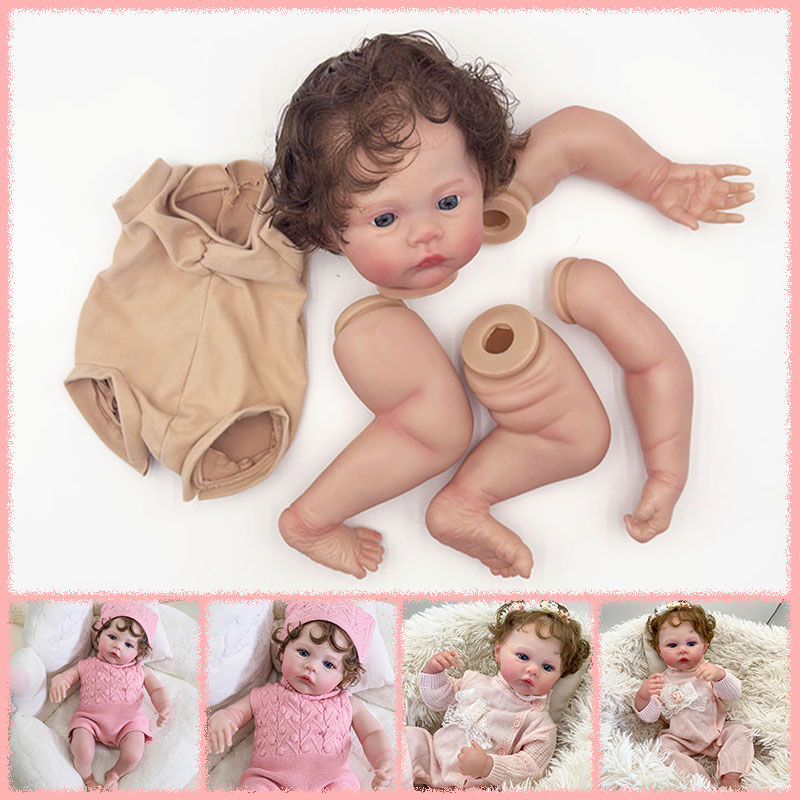 18inch Meadow Reborn Doll Kit  - Baby Products For Curly Hair ulasan dan harga