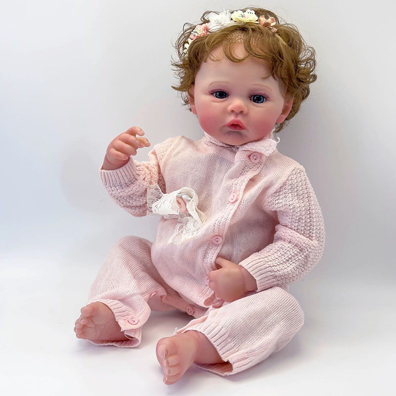 18inch Meadow Reborn Doll Kit  - Baby Products For Curly Hair ulasan dan harga