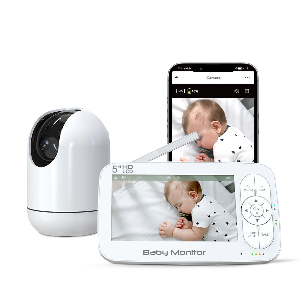5Inch 2MP 1080P  APP Remote Co - Baby Products Video ulasan dan harga