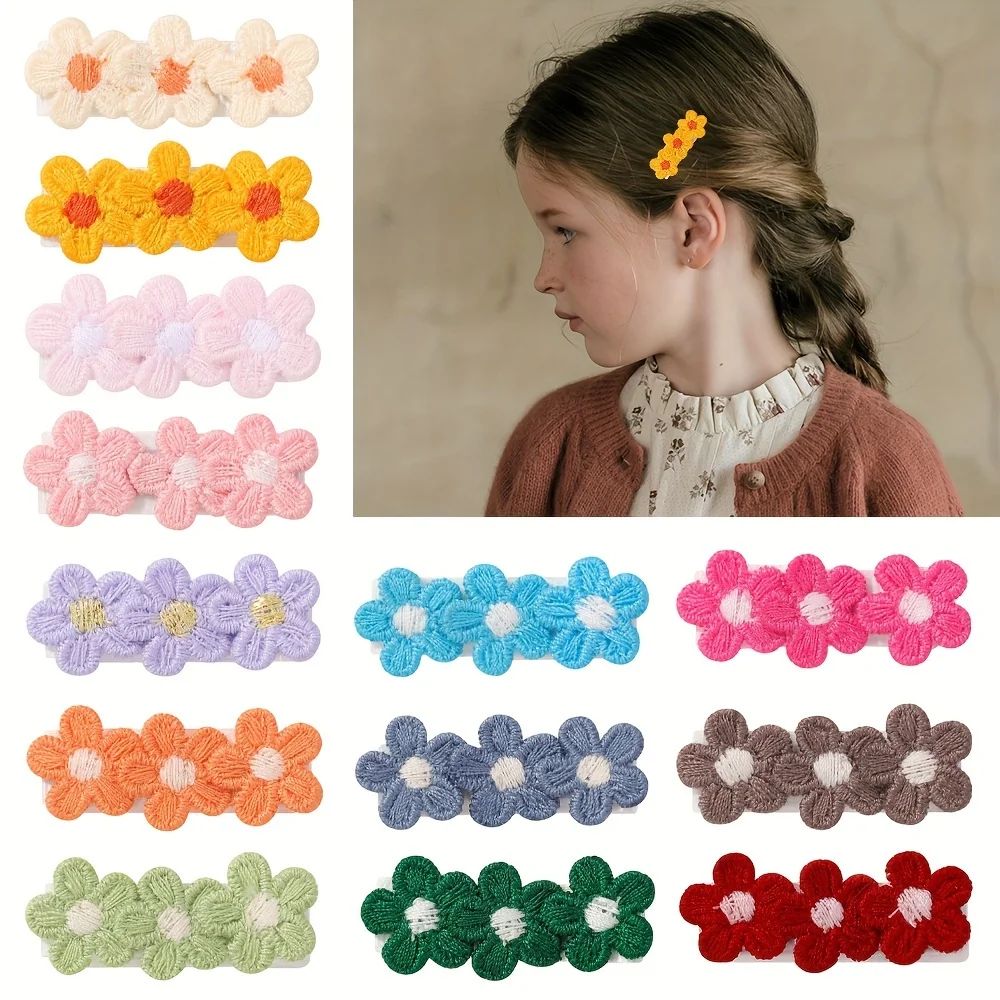 10Pcs/Set Baby Mini Flower Hai - Baby Products Set ulasan dan harga
