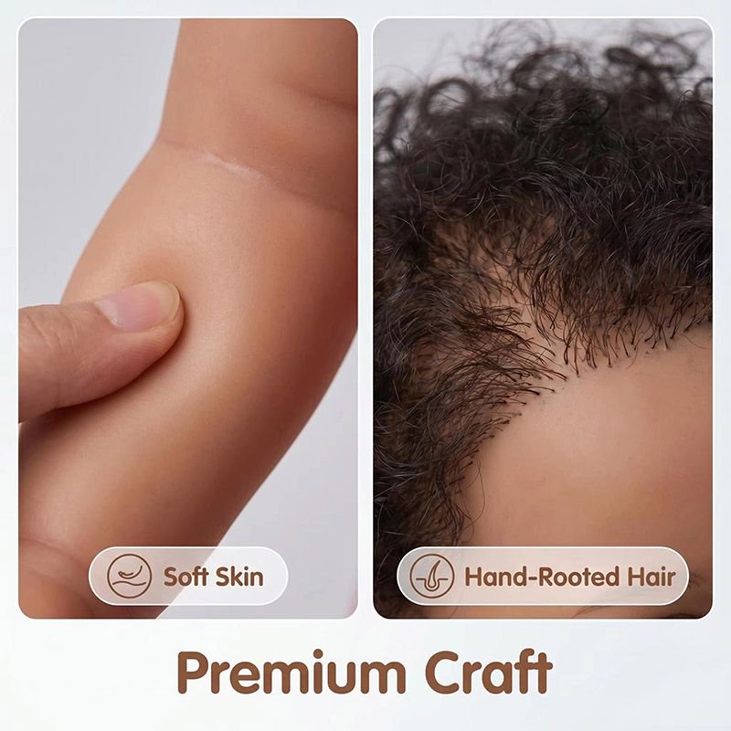 48cm Cotton Body Lanny Curly H - Baby Products For Curly Hair ulasan dan harga