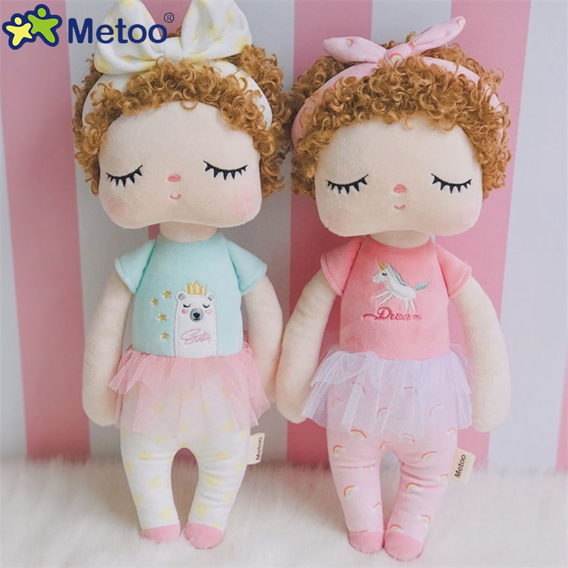 34CM Soft Metoo Angela Plush D - Baby Products For Curly Hair ulasan dan harga