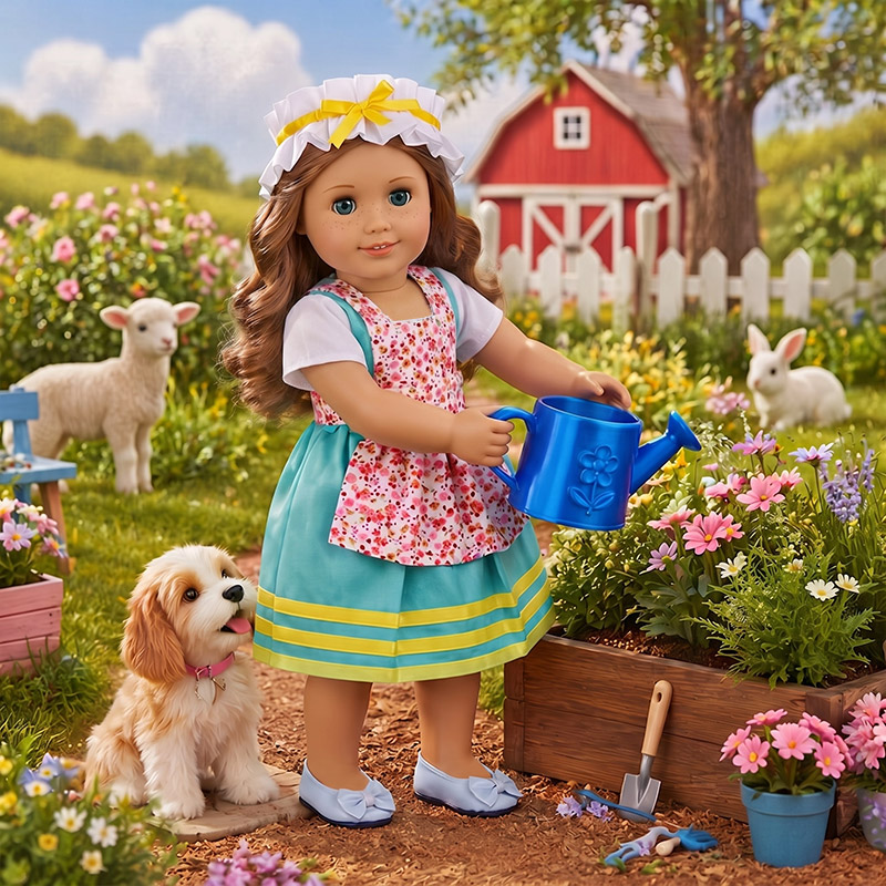 18-inch American Girl and 43cm - Baby Products Resale ulasan dan harga