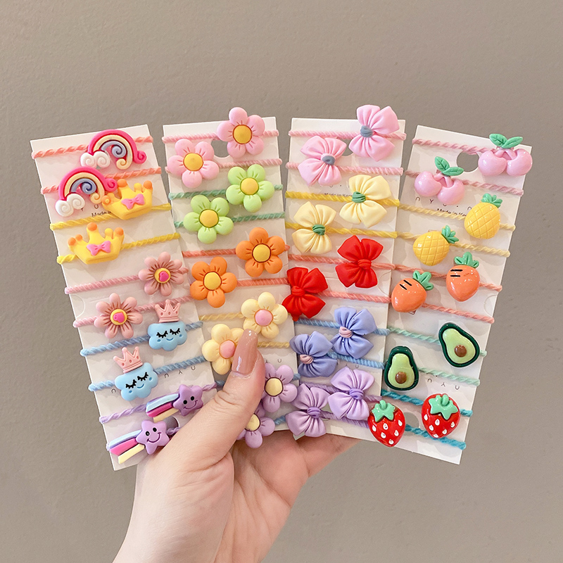50 Pcs Girls Cartoon Fruit Ani - Baby Products Set ulasan dan harga