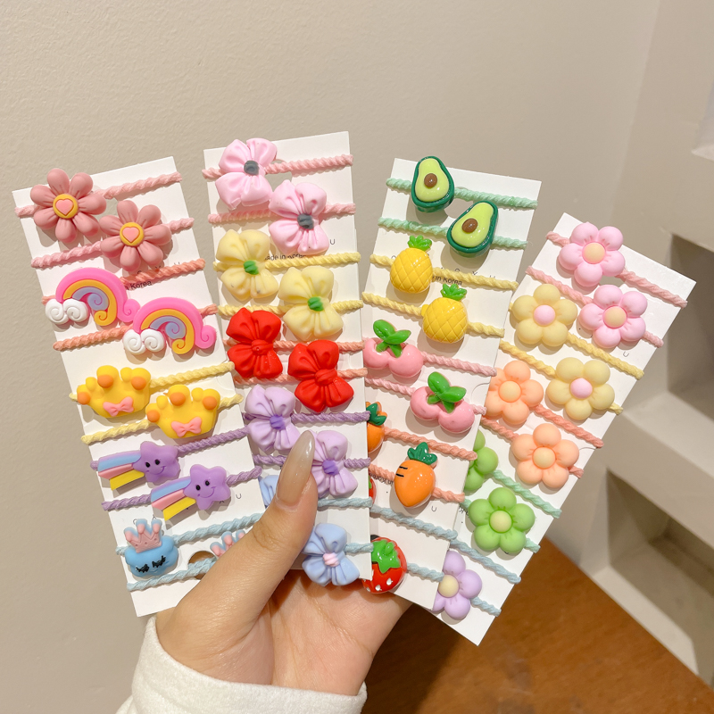 50 Pcs Girls Cartoon Fruit Ani - Baby Products Set ulasan dan harga