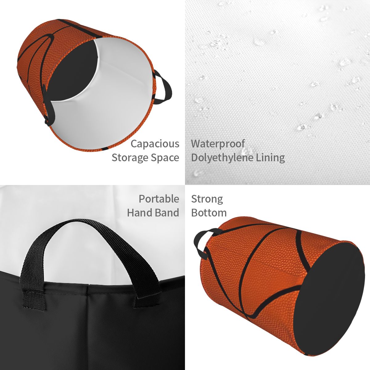 Custom Basketball Dots Round L - Baby Products Hamper ulasan dan harga